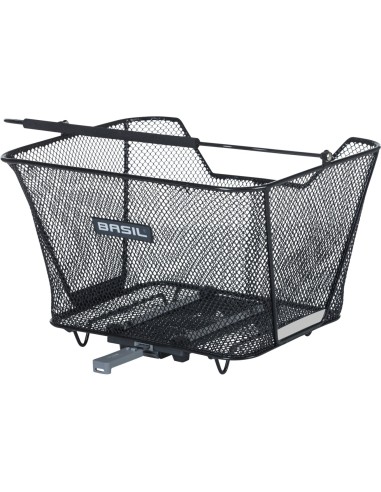 Basil mand Lesto MIK 35L zwart 24x32x17,5cm