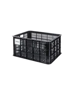 Basil fietskrat L MIK 40L recycled zwart