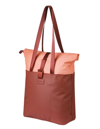 Basil shoppertas Vive MIK Hooks bordeaux/roze 15-20L