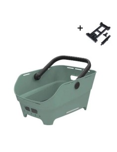 Basil mand Cento Neo MIK zilvergroen