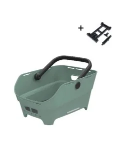 Basil mand Cento Neo MIK zilvergroen