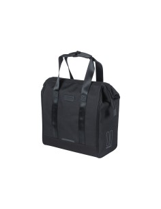 Basil shoppertas Grand MIK Hooks zwart 23L