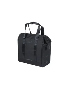Basil shoppertas Grand MIK Hooks zwart 23L
