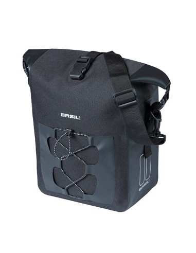 Basil fietstas enkel Navigator Waterproof M zwart 15L