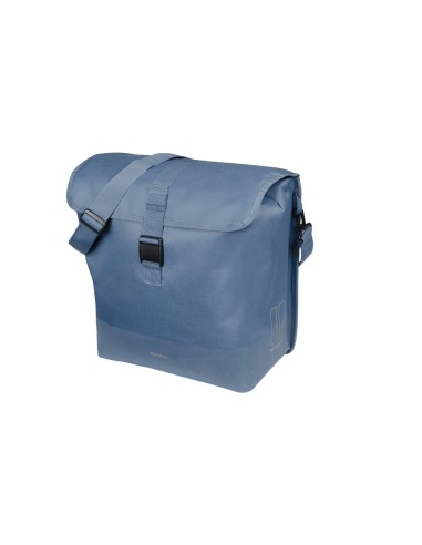 Basil fietstas enkel Mara Evo MIK Hooks indigo blue 20-24L