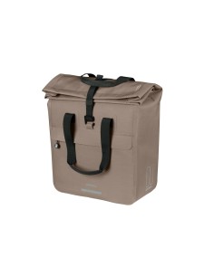 Basil shoppertas Urban Dry Neo Mik Hooks sage brown 23-26L