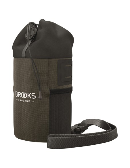 Brooks tas Scape Feed Pouch Mud Green 1L