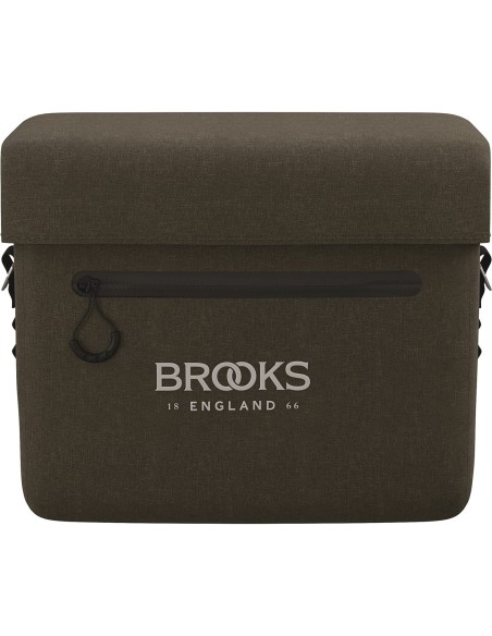 Brooks stuurtas Scape Handlebar Case Mud Green 8L
