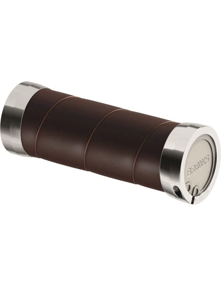 Brooks handvatten Slender Leather 100mm Antique Brown
