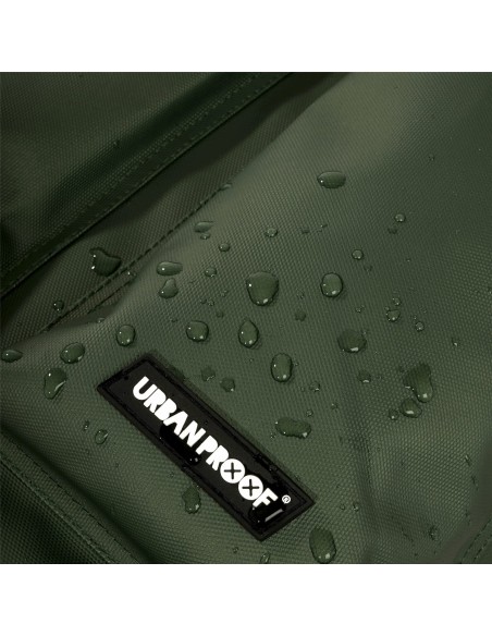 Urban Proof rugtas Rolltop backpack recycled groen 20L