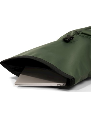 Urban Proof rugtas Rolltop backpack recycled groen 20L