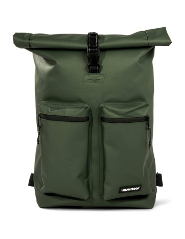 Urban Proof rugtas Rolltop backpack recycled groen 20L