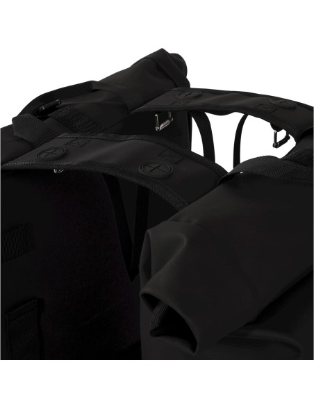 Urban Proof fietstas dubbel Rolltop bag recycled zwart 38L