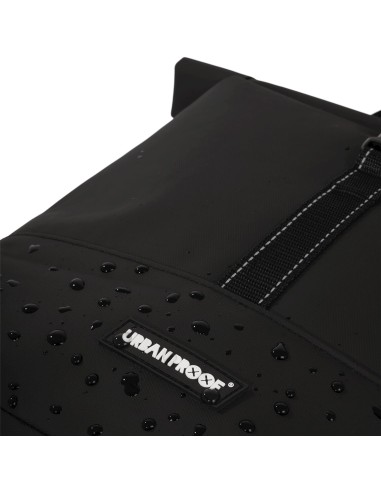 Urban Proof fietstas dubbel Rolltop bag recycled zwart 38L