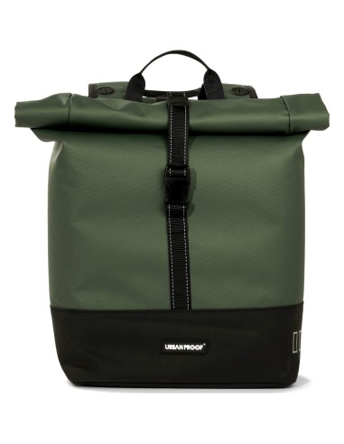 Urban Proof fietstas dubbel Rolltop bag recycled groen 38L