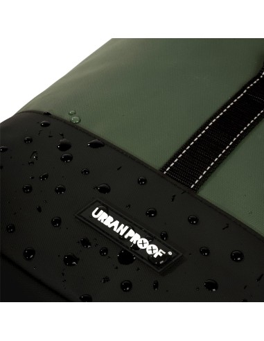 Urban Proof fietstas dubbel Rolltop bag recycled groen 38L