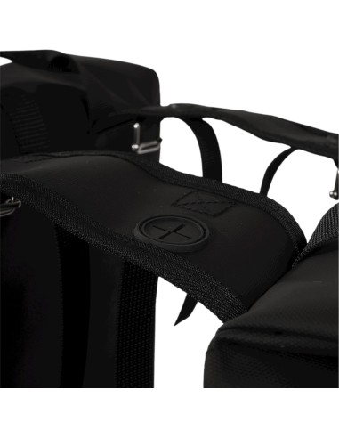 Urban Proof fietstas dubbel Cargo bag recycled zwart 38L