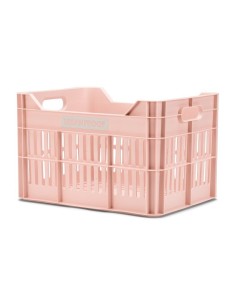 Urban Proof fietskrat 30L pastel pink Recycled 40x30x25cm