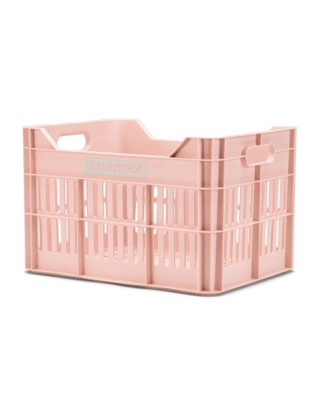 Urban Proof fietskrat 30L pastel pink Recycled 40x30x25cm