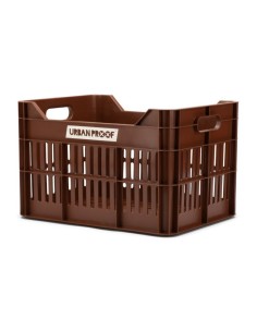 Urban Proof fietskrat 30L deep brown Recycled 40x30x25cm