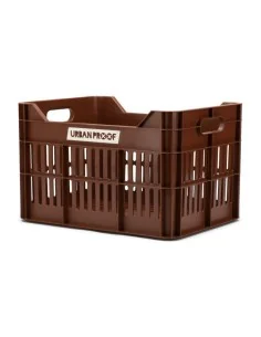 Urban Proof fietskrat 30L deep brown Recycled 40x30x25cm
