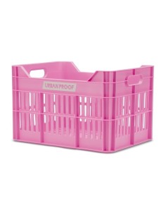 Urban Proof fietskrat 30L bright pink Recycled 40x30x25cm