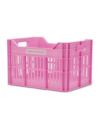 Urban Proof fietskrat 30L bright pink Recycled 40x30x25cm