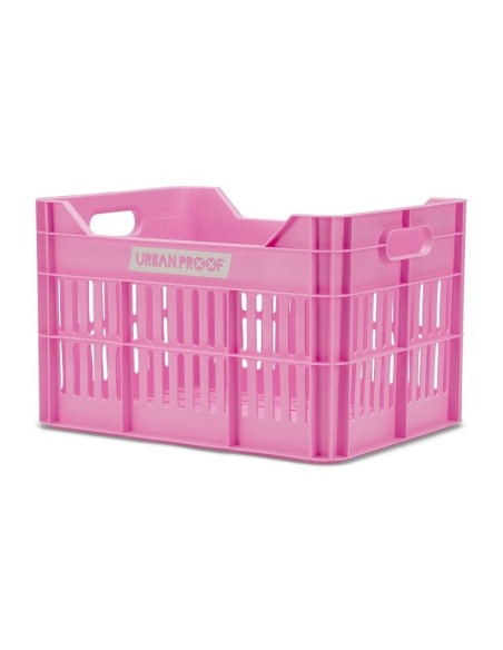 Urban Proof fietskrat 30L bright pink Recycled 40x30x25cm