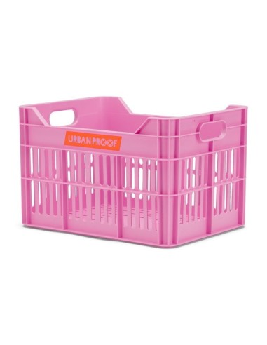 Urban Proof fietskrat 15L bright pink Recycled 30x22x19cm