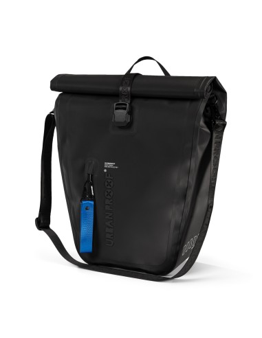 Urban Proof fietstas enkel Storm recycled zwart 20L