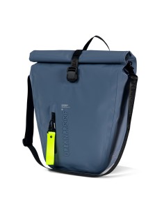 Urban Proof fietstas enkel Storm recycled blauw 20L