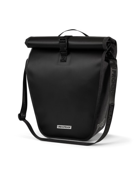 Urban Proof fietstas enkel District recycled zwart 20L