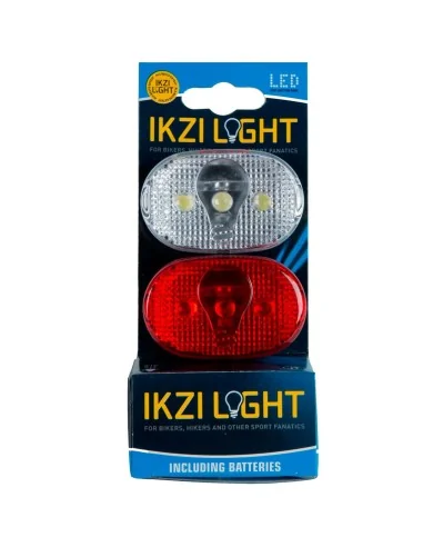 IKZI Light verlichtingsset ovaal 3 led batterij