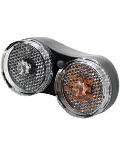 IKZI Light koplamp Dobbel batterij zwart oem