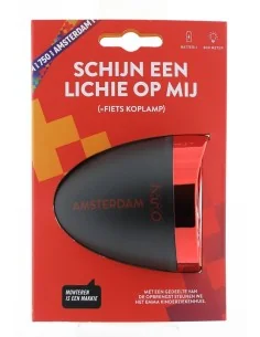 Amsterdam 750 fietskoplamp schijn een lichie op mij