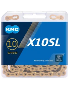 KMC ketting X10SL gold 114s