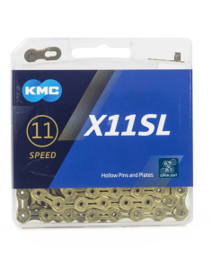 KMC ketting X11SL gold 118s