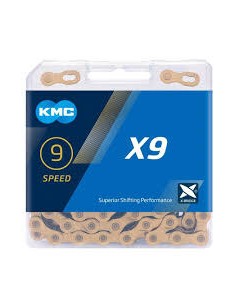 KMC ketting X9 gold 114s