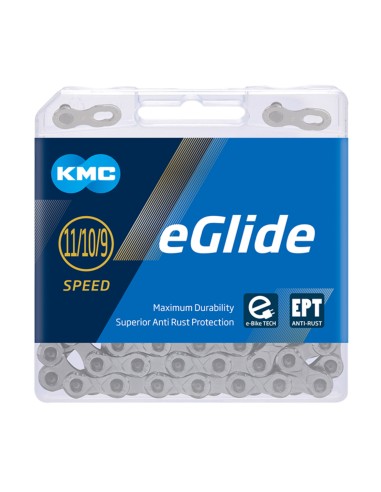 KMC ketting eGlide 9/11V EPT 118s Shimano Cues