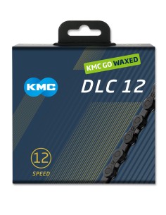 KMC ketting DLC12 black 126s waxed