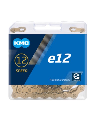 KMC ketting E12 Ti-N gold 130s