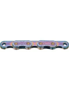 KMC ketting X Flattop SRAM 126s waxed aurora blue