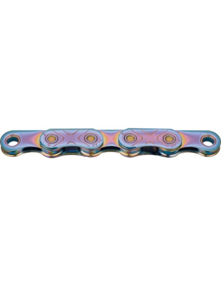 KMC ketting X Flattop SRAM 126s waxed aurora blue