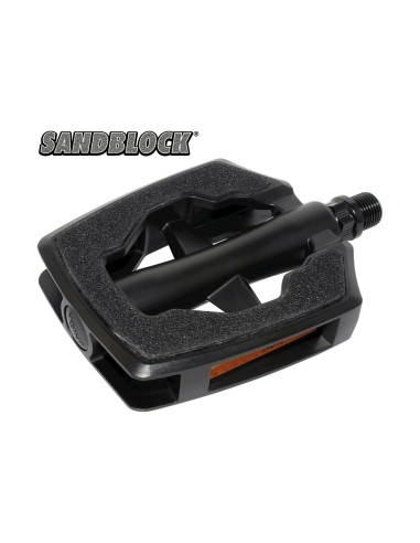 Union pedalen SP-890 alu mat zwart sandblock bulk