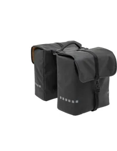 New Looxs fietstas dubbel Odense black Racktime 39L