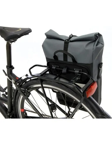 New Looxs fietstas enkel Nyborg donkergrijs/zwart 17L