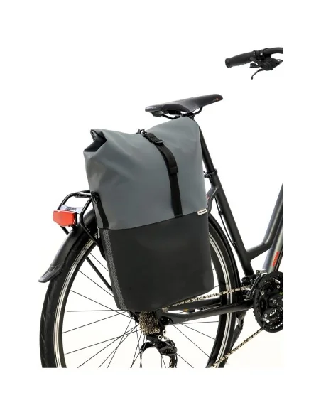 New Looxs fietstas enkel Nyborg donkergrijs/zwart 17L