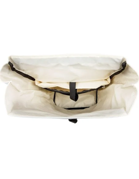 New Looxs fietstas enkel Nyborg lichtgrijs/zwart 17L