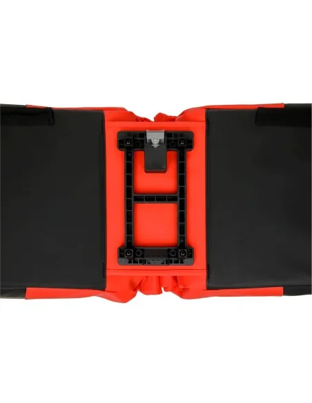 New Looxs fietstas dubbel Nyborg rood/zwart MIK 34L
