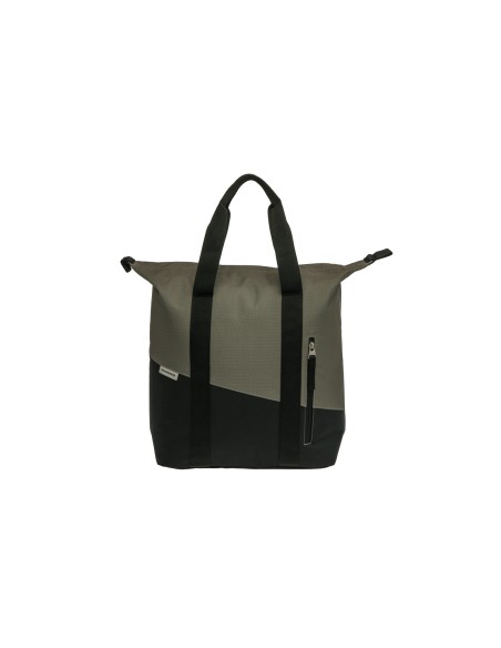 New Looxs fietstas enkel shopper Kota Oslo black/green 24L